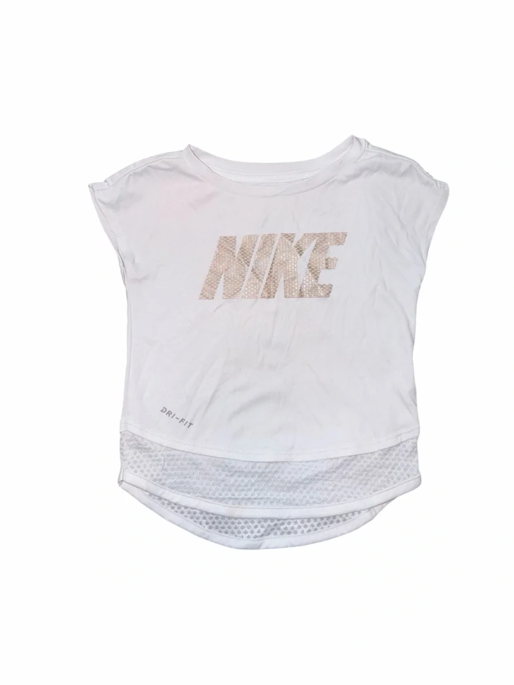 Nike Toddler Girls 3pc Set Pink Gray Track Jacket Tee Leggings Size 2